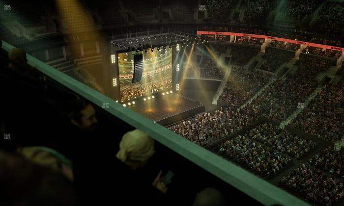 TD Garden - Section Media Box 18 Seat View