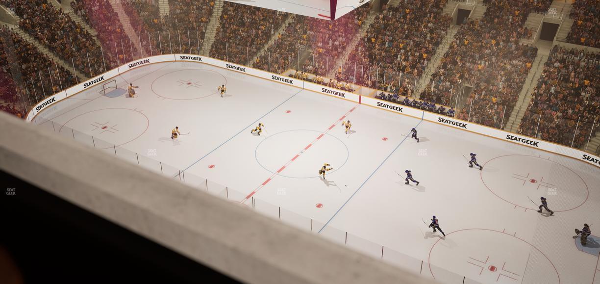 TD Garden - Section Media Box 18 Seat View