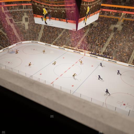 TD Garden - Section Media Box 18 Seat View