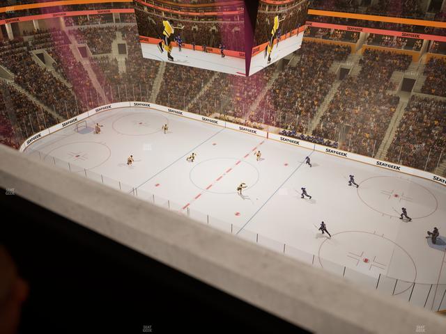 TD Garden - Section Media Box 18 Seat View