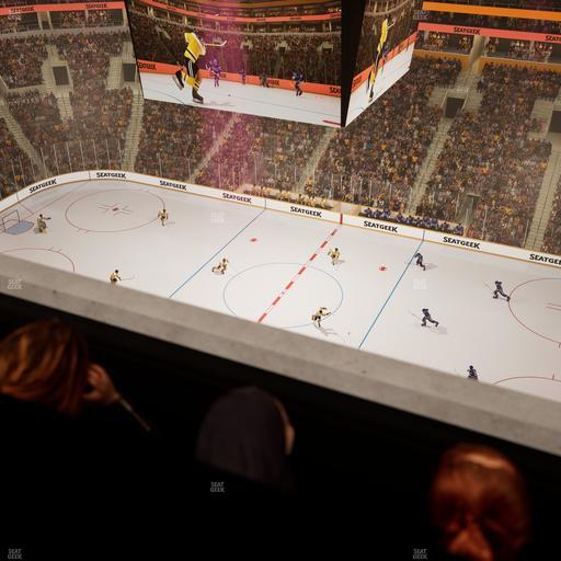 TD Garden - Section Media Box 19 Seat View