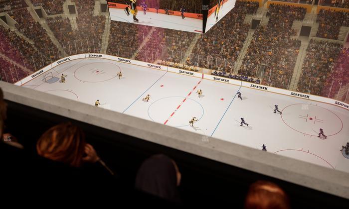 TD Garden - Section Media Box 19 Seat View