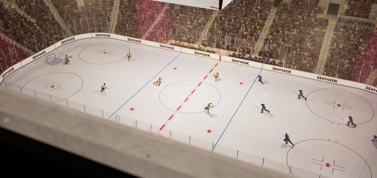 TD Garden - Section Media Box 19 Seat View