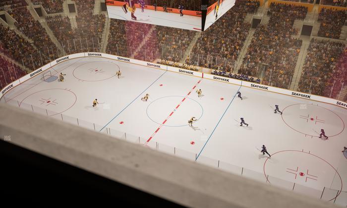 TD Garden - Section Media Box 19 Seat View