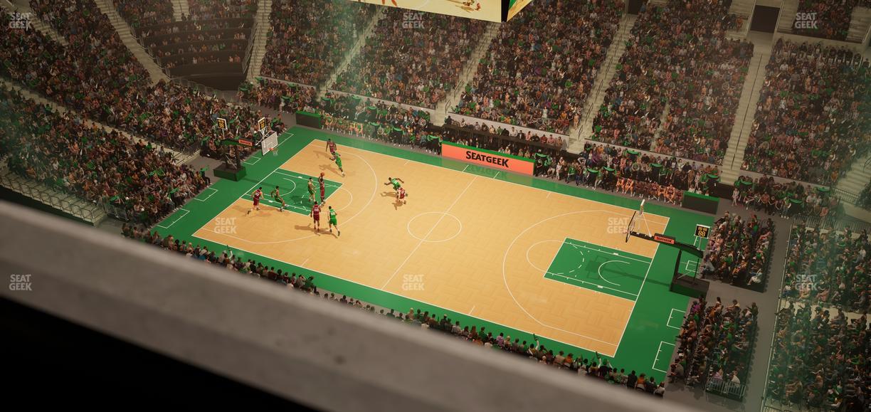 TD Garden - Section Media Box 19 Seat View