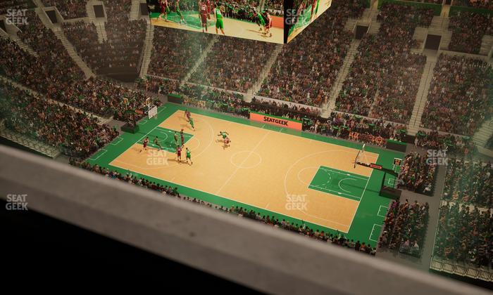 TD Garden - Section Media Box 19 Seat View