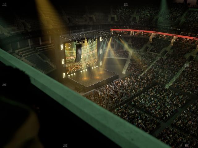 TD Garden - Section Media Box 19 Seat View