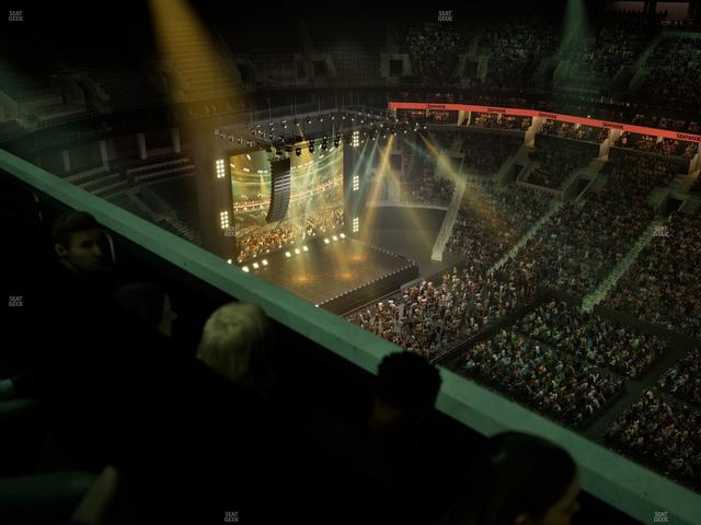 TD Garden - Section Media Box 19 Seat View