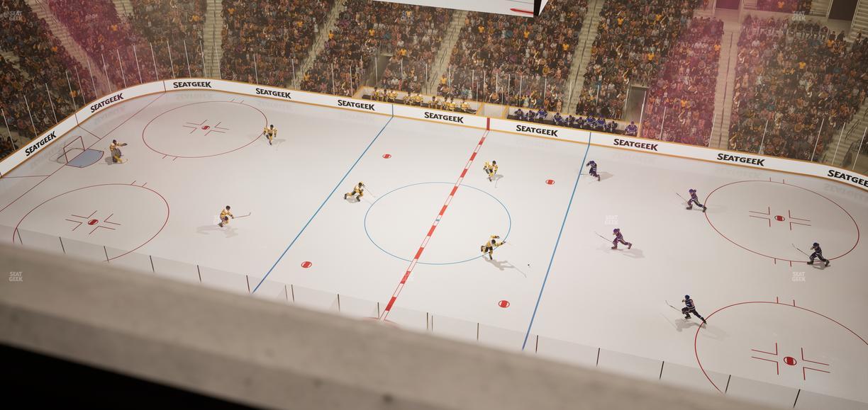 TD Garden - Section Media Box 20 Seat View