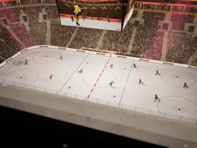 TD Garden - Section Media Box 20 Seat View