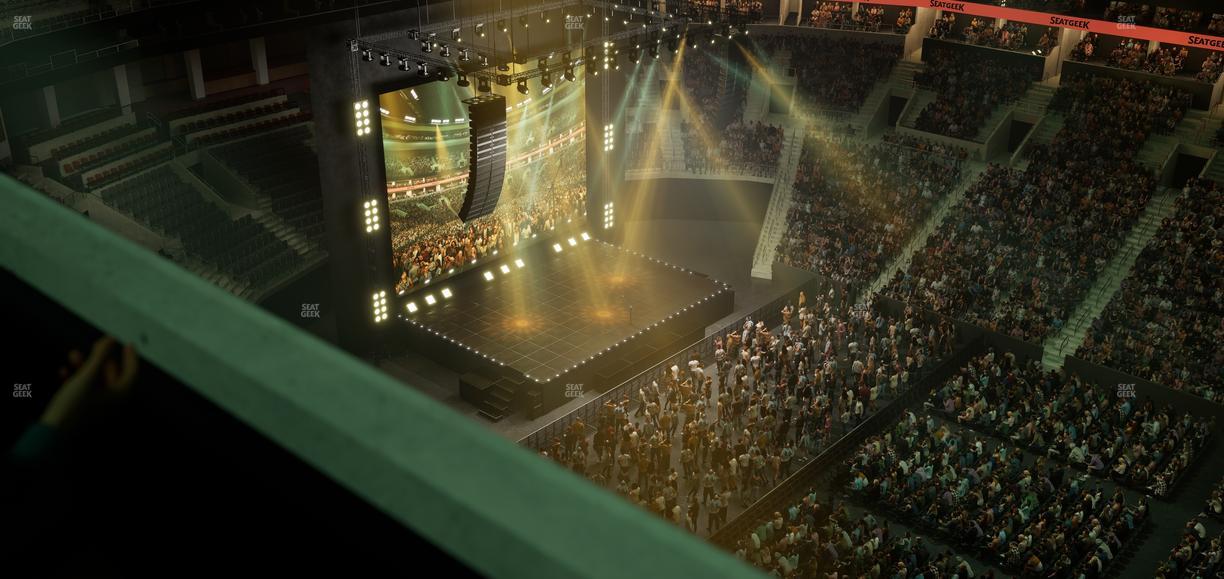 TD Garden - Section Media Box 20 Seat View