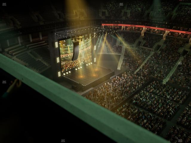 TD Garden - Section Media Box 20 Seat View