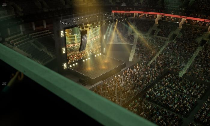 TD Garden - Section Media Box 20 Seat View