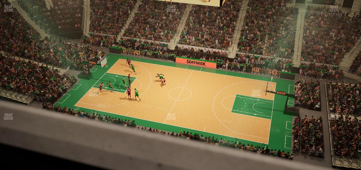 TD Garden - Section Media Box 20 Seat View