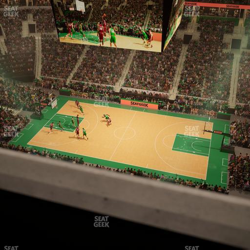 TD Garden - Section Media Box 20 Seat View