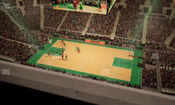 TD Garden - Section Media Box 20 Seat View