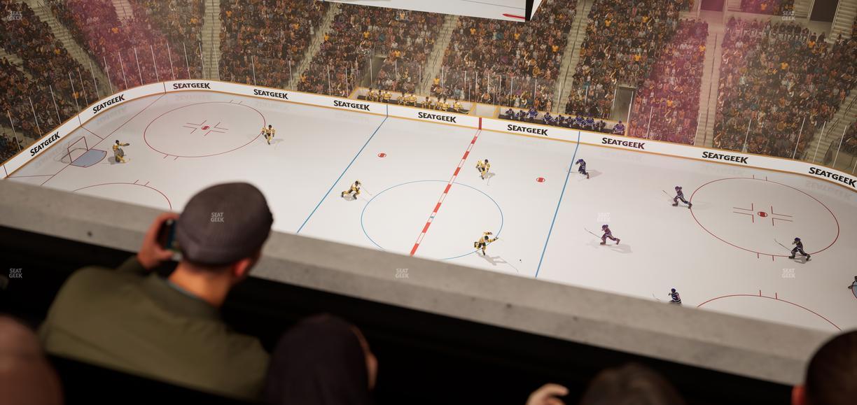 TD Garden - Section Media Box 20 Seat View