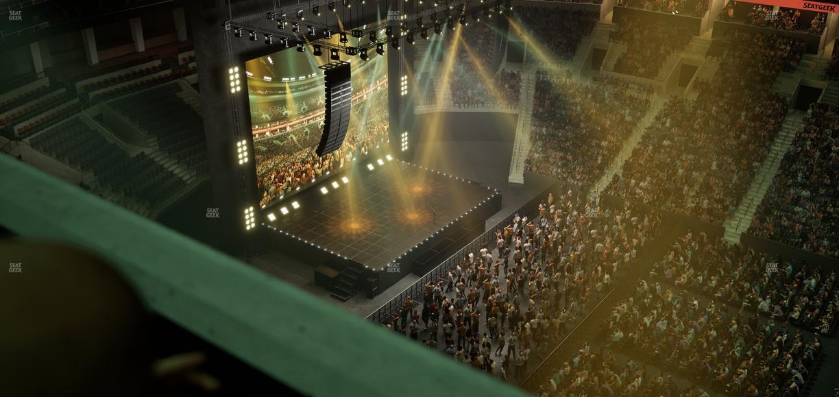 TD Garden - Section Media Box 21 Seat View
