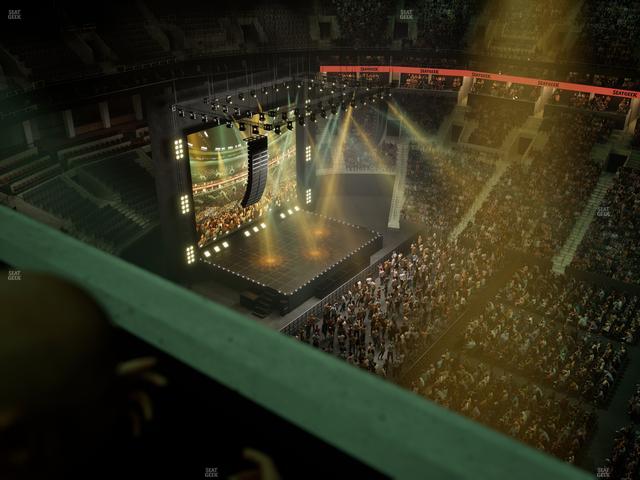 TD Garden - Section Media Box 21 Seat View