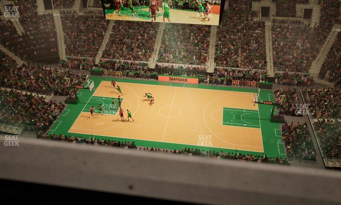 TD Garden - Section Media Box 21 Seat View