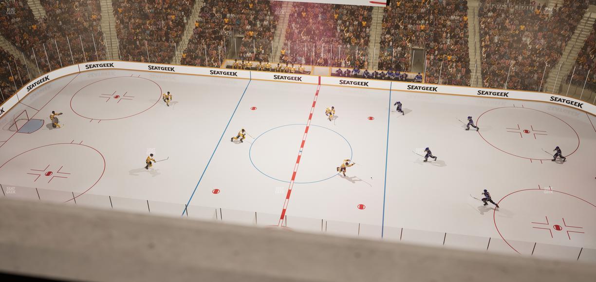 TD Garden - Section Media Box 21 Seat View