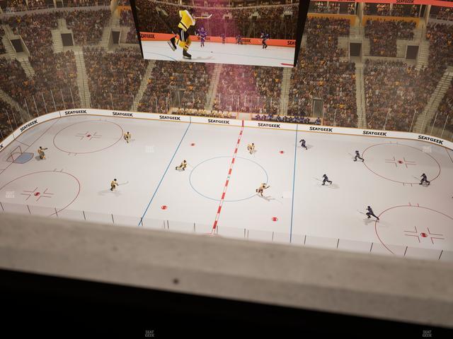 TD Garden - Section Media Box 21 Seat View