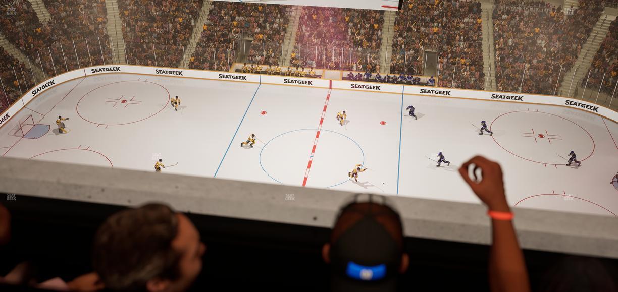 TD Garden - Section Media Box 21 Seat View