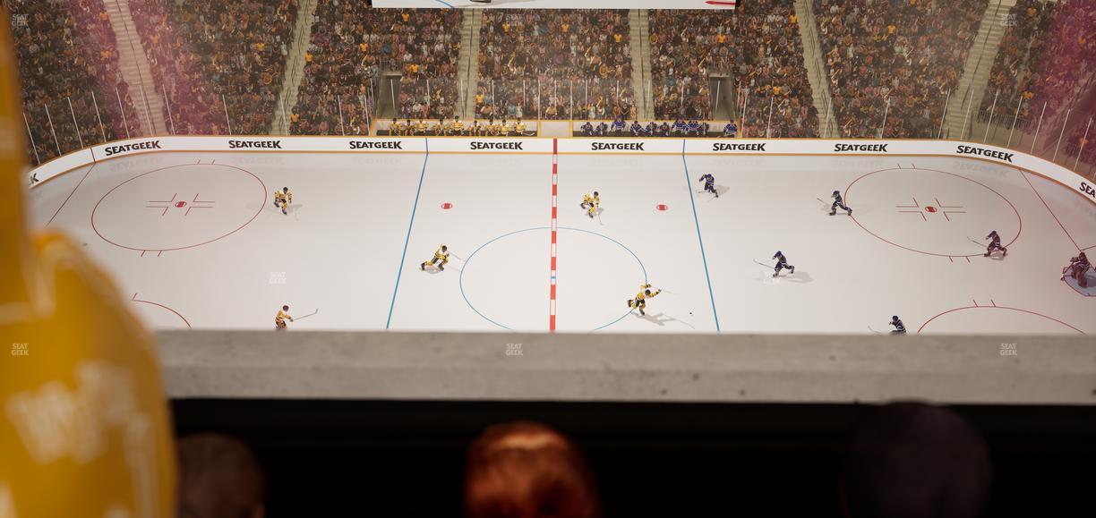 TD Garden - Section Media Box 22 Seat View