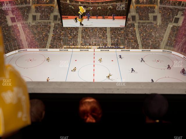 TD Garden - Section Media Box 22 Seat View