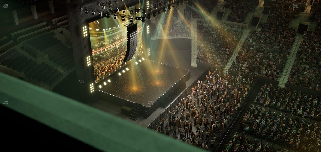 TD Garden - Section Media Box 22 Seat View