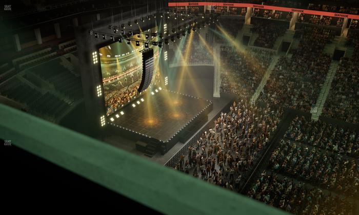 TD Garden - Section Media Box 22 Seat View