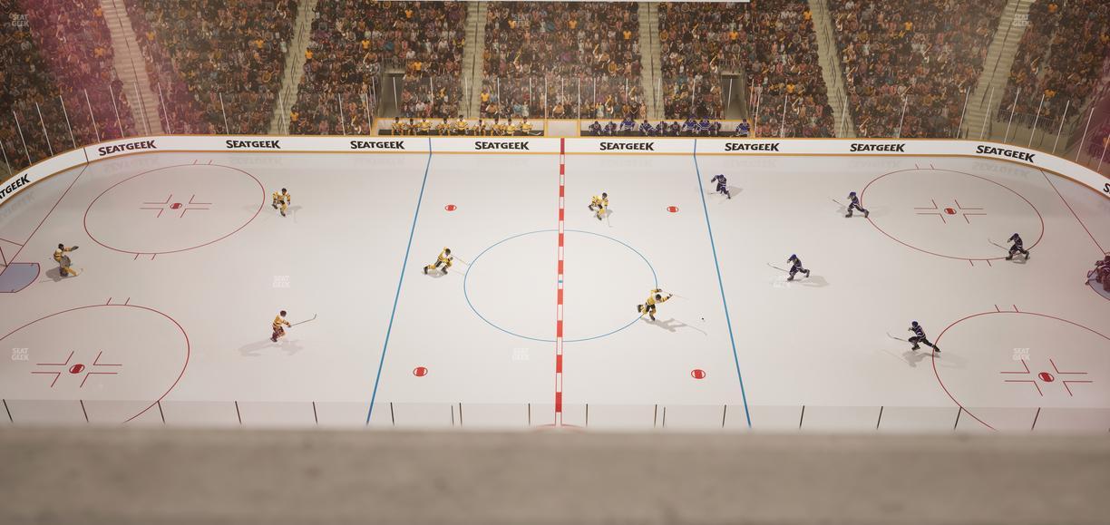 TD Garden - Section Media Box 22 Seat View