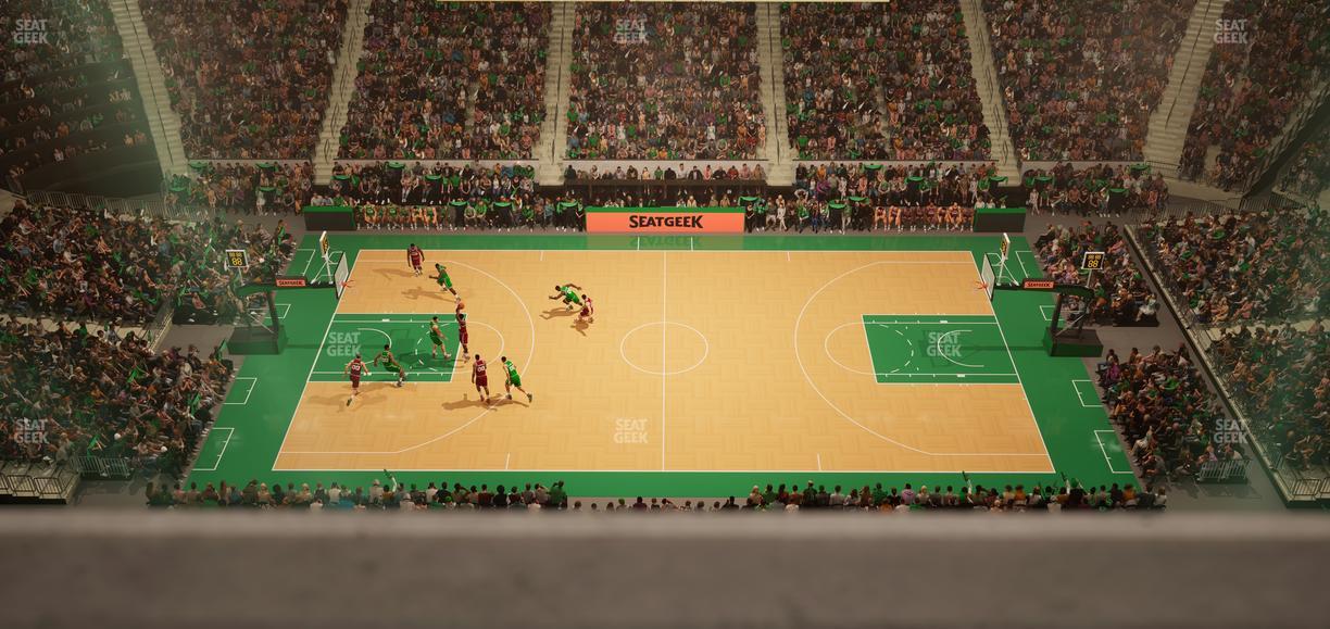 TD Garden - Section Media Box 22 Seat View