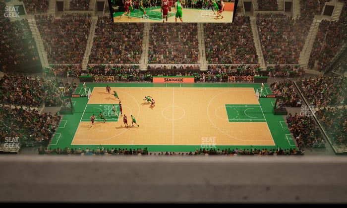 TD Garden - Section Media Box 22 Seat View