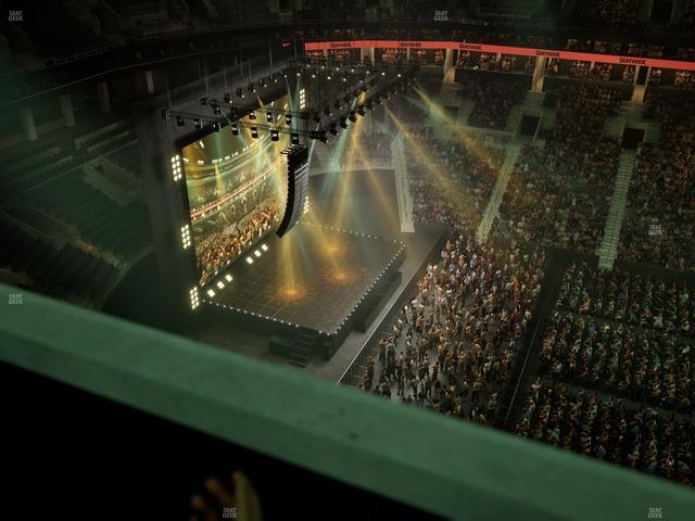 TD Garden - Section Media Box 23 Seat View