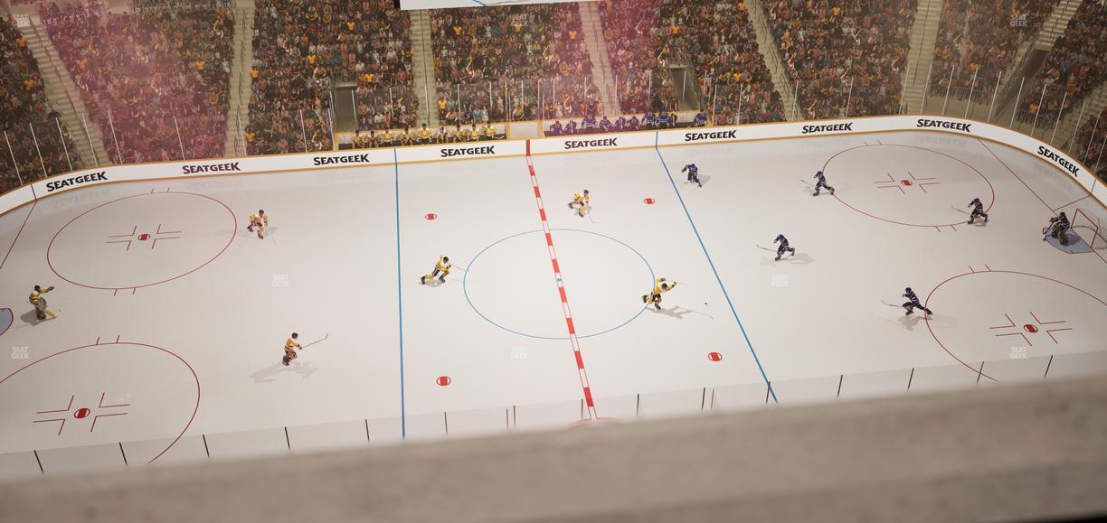 TD Garden - Section Media Box 23 Seat View