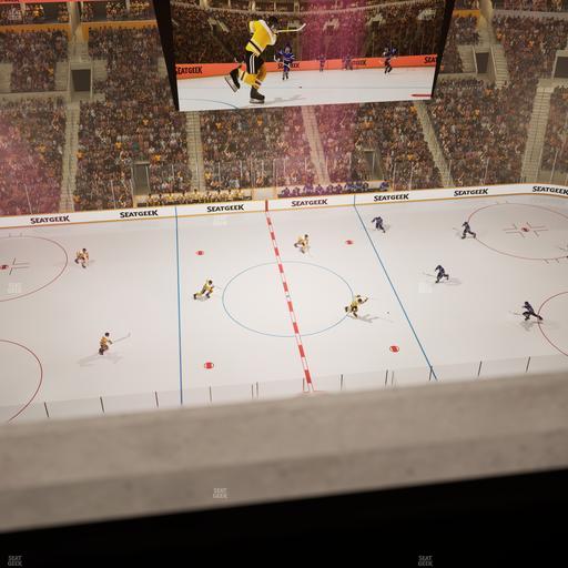 TD Garden - Section Media Box 23 Seat View