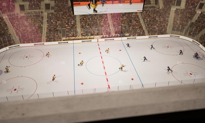 TD Garden - Section Media Box 23 Seat View