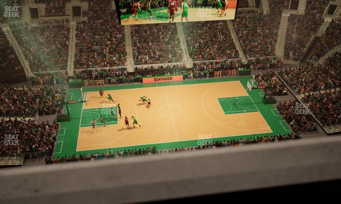TD Garden - Section Media Box 23 Seat View