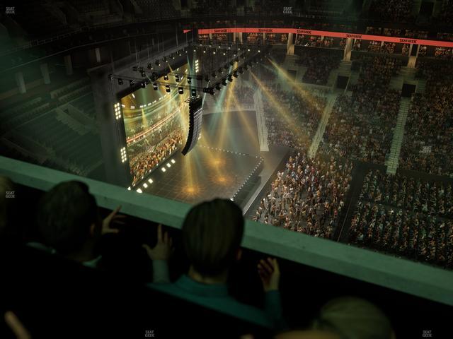 TD Garden - Section Media Box 23 Seat View