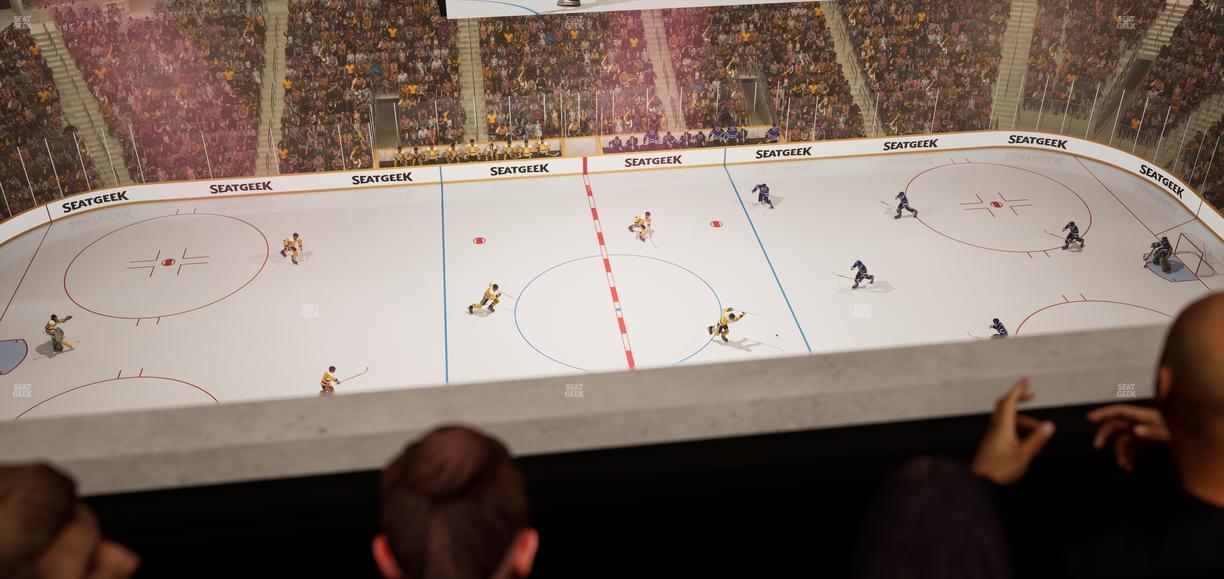 TD Garden - Section Media Box 23 Seat View