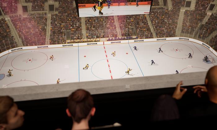 TD Garden - Section Media Box 23 Seat View