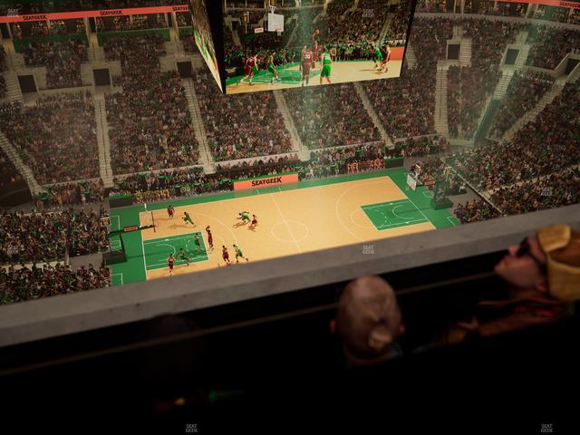 TD Garden - Section Media Box 24 Seat View