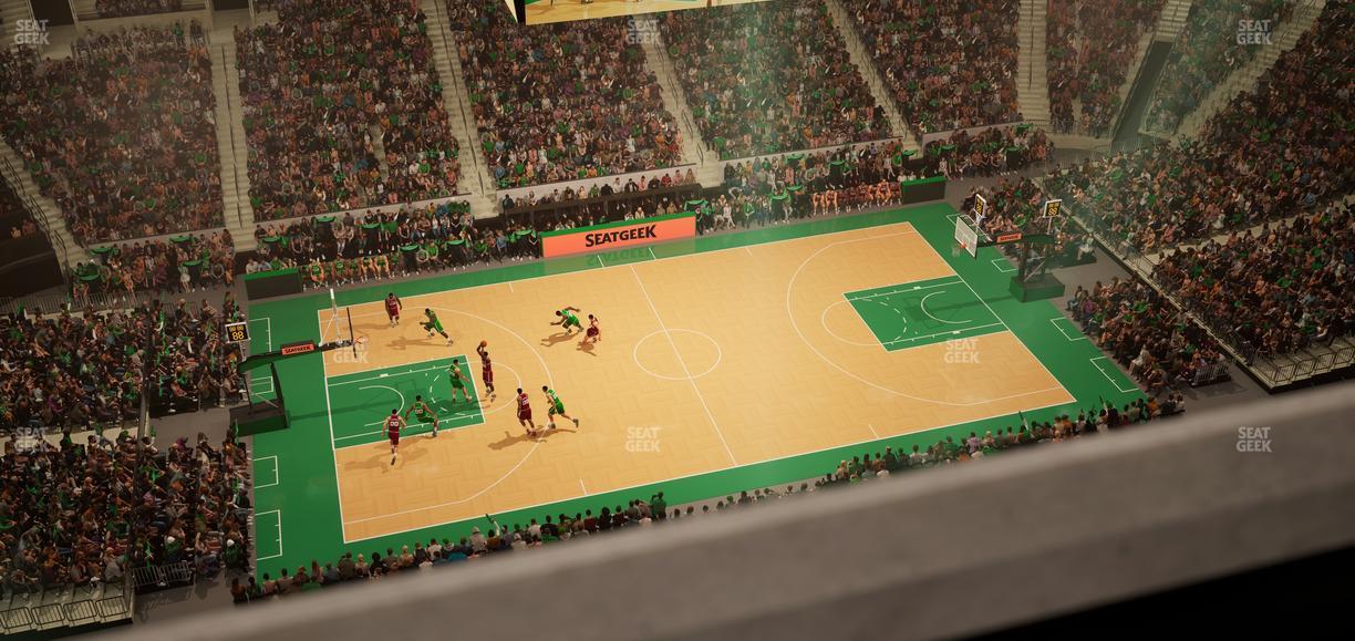 TD Garden - Section Media Box 24 Seat View