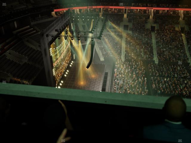 TD Garden - Section Media Box 25 Seat View