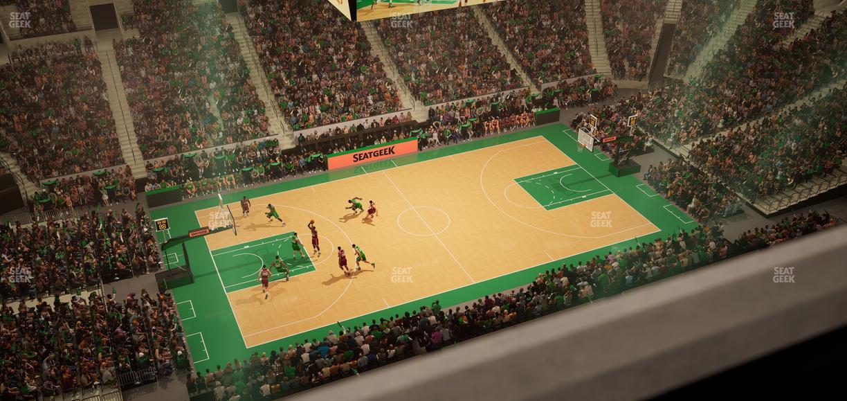 TD Garden - Section Media Box 25 Seat View