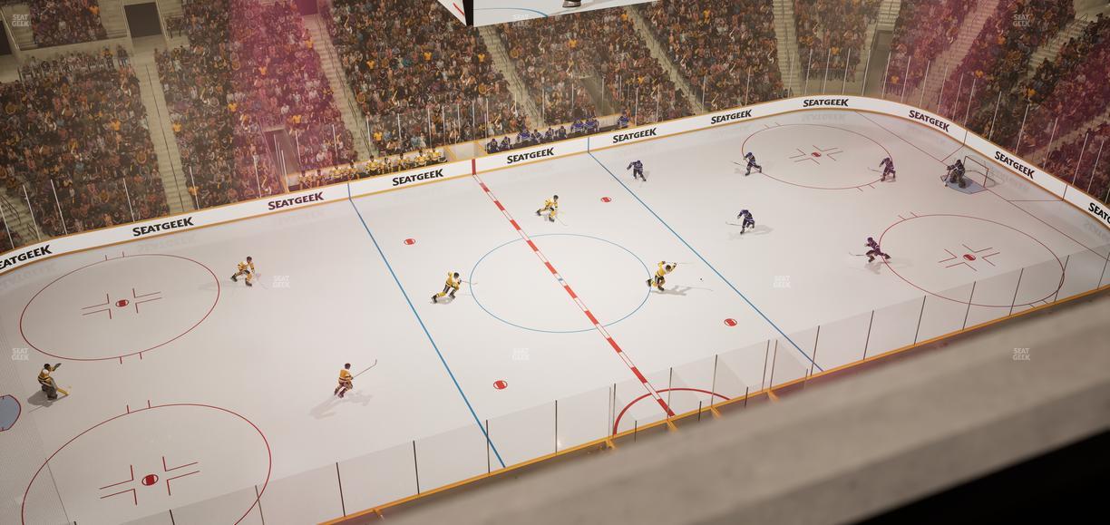 TD Garden - Section Media Box 25 Seat View