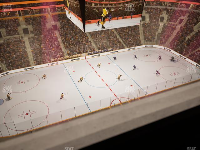 TD Garden - Section Media Box 25 Seat View