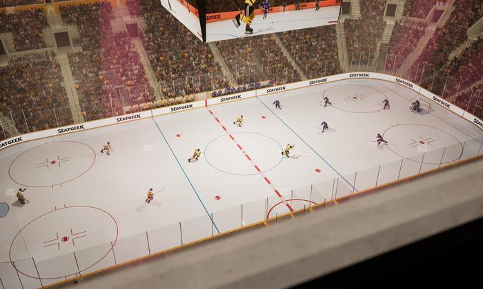 TD Garden - Section Media Box 25 Seat View