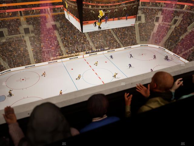 TD Garden - Section Media Box 25 Seat View